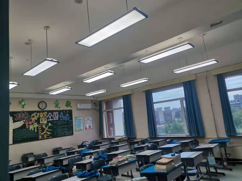 廣西護眼教室燈改造之周口